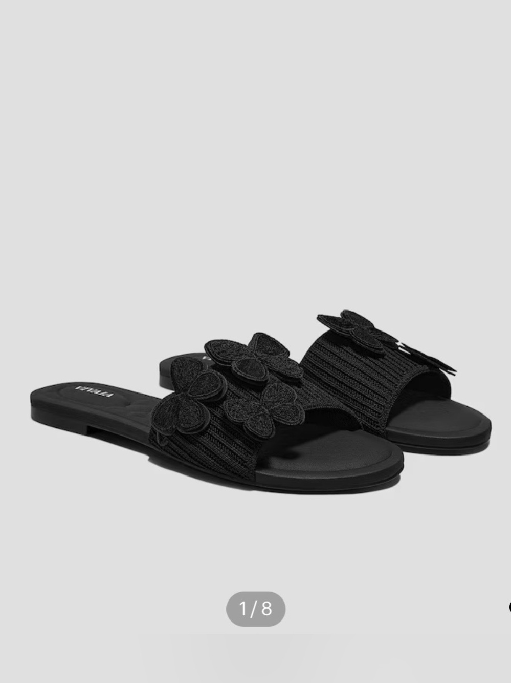 Vivaia Sandals with Floral Accents